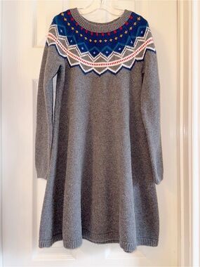 {Hanna Andersson} Fairisle Sweater Dress